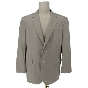 Jos A. Bank Casual Sportcoat Jacket Men's 44R Tan Cotton Twill